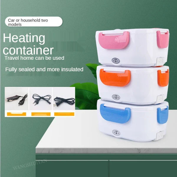 🔥 Portable Electric Heater Lunch Box – Fresh & Hot Meals Anywhere🔹