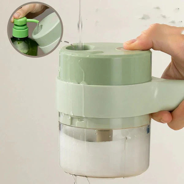 ⚡️ Wireless Electric Garlic Masher – Portable Mini Food Chopper for Kitchen 🍽️