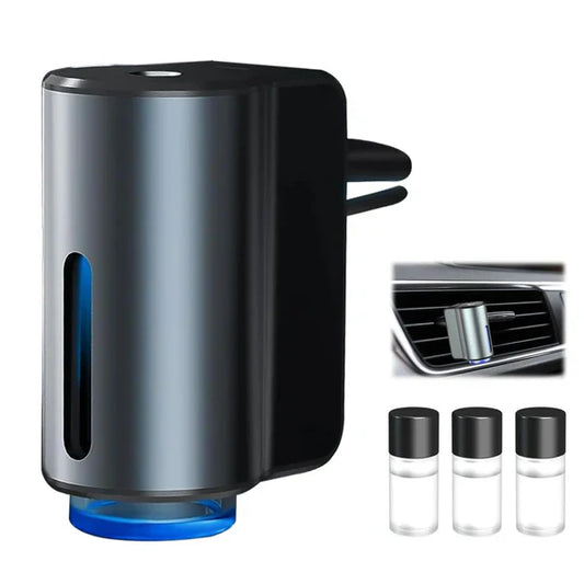 🚗 Smart Car Air Freshener – Natural French Perfume | 45 Days Long-Lasting Aroma 🌸✨