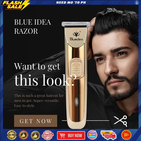 ✂️ Electric Hair & Beard Trimmer 🔋 | Professional Clipper for Men 💈