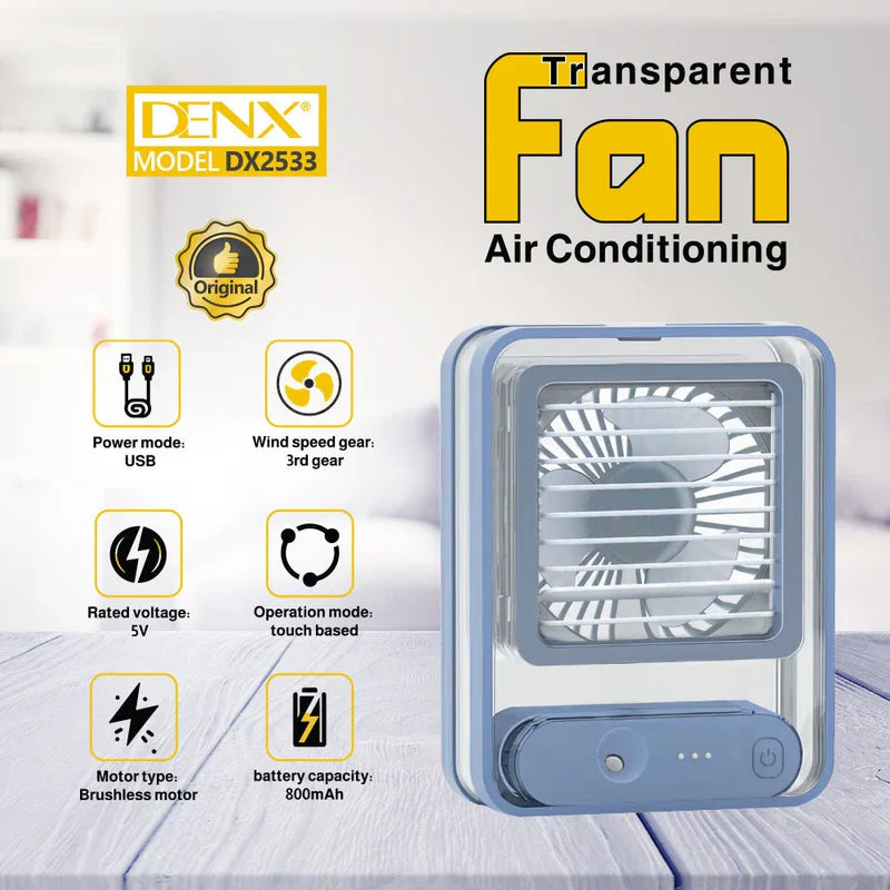 🌬️ Mini Circulation Fan – Compact, Quiet & Powerful Cooling 💨✨