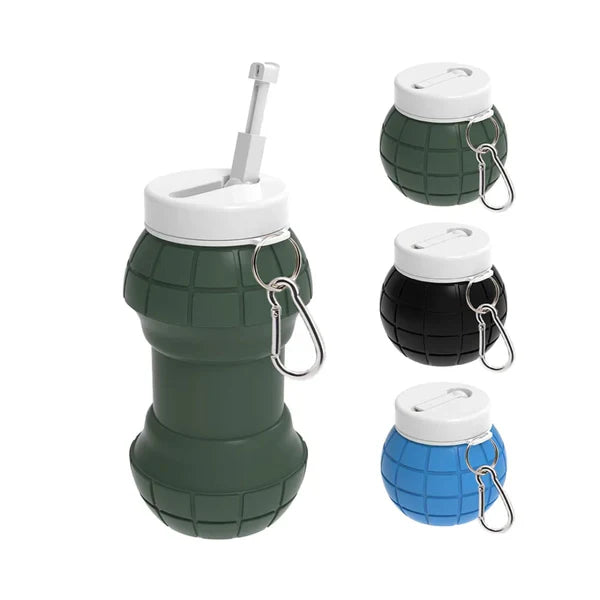 Portable Travel Bidet 550ml – Foldable, Soft Silicone Bottle