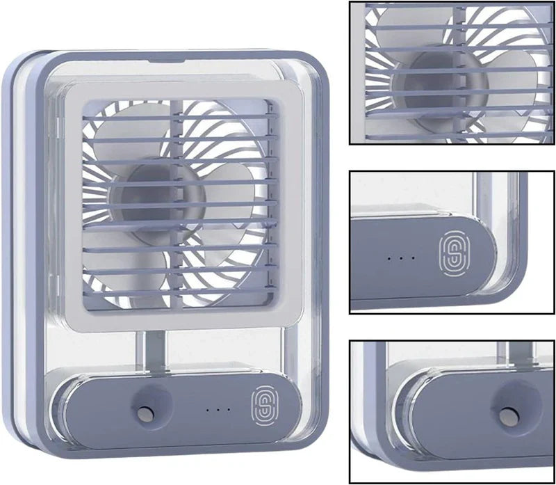 🌬️ Mini Circulation Fan – Compact, Quiet & Powerful Cooling 💨✨