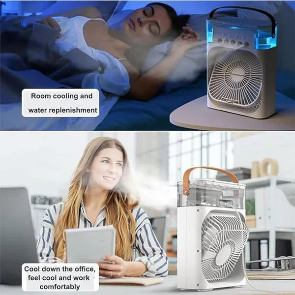🌬️ Mini Circulation Fan – Compact, Quiet & Powerful Cooling 💨✨