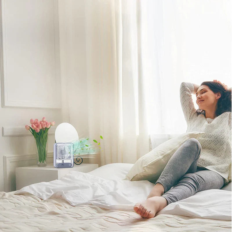 🌬️ Mini Circulation Fan – Compact, Quiet & Powerful Cooling 💨✨