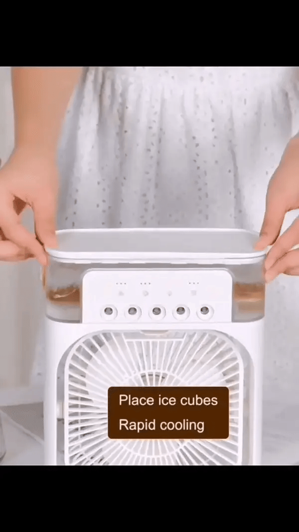 🌬️ Mini Circulation Fan – Compact, Quiet & Powerful Cooling 💨✨