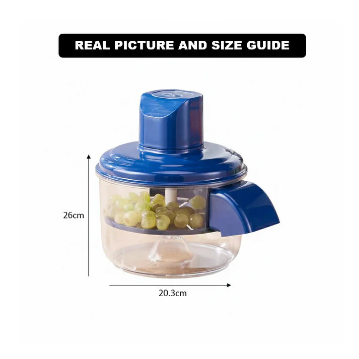 QuickPeel Electric Fruits & Vegetables Peeler – Automatic USB Rechargeable Kitchen Peeling Machine