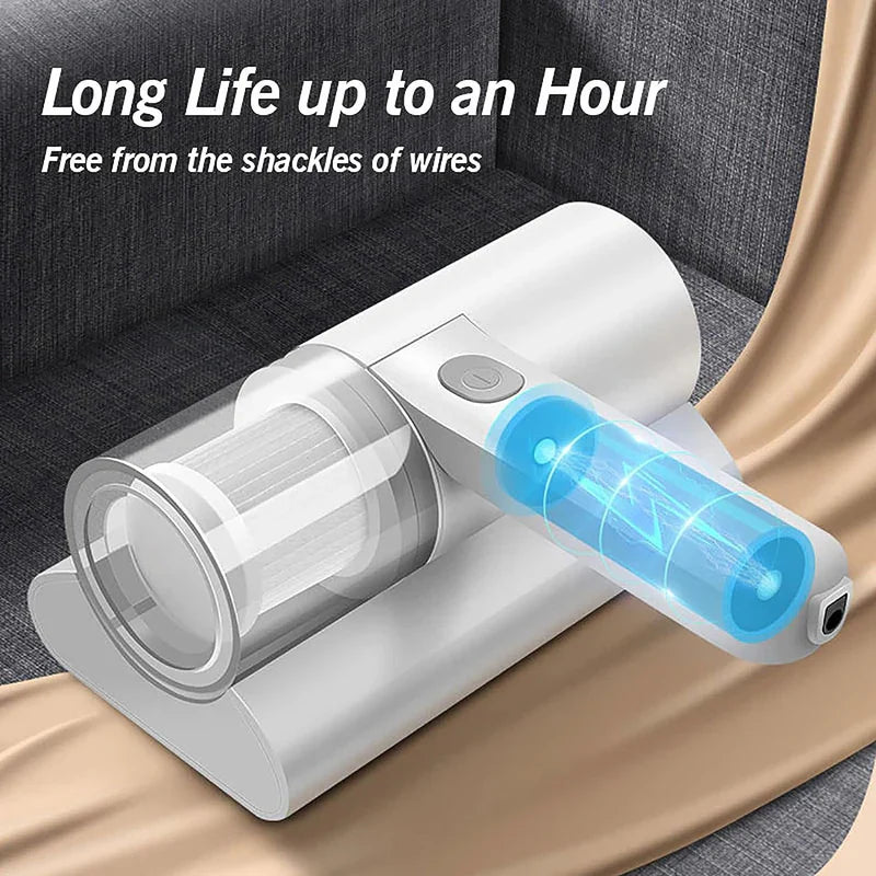 🔥 Smart & Heavy Duty Dust & Mite Vacuum Cleaner – Powerful Handheld Cleaning
