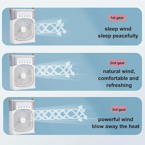 🌬️ Mini Circulation Fan – Compact, Quiet & Powerful Cooling 💨✨