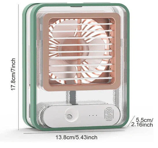 🌬️ Mini Circulation Fan – Compact, Quiet & Powerful Cooling 💨✨