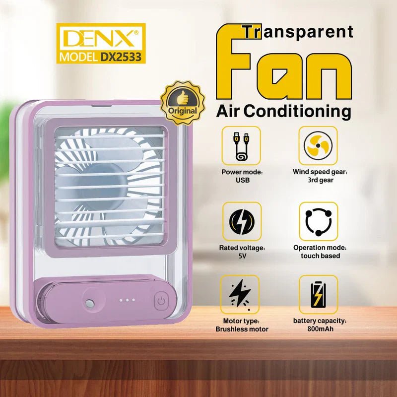 🌬️ Mini Circulation Fan – Compact, Quiet & Powerful Cooling 💨✨