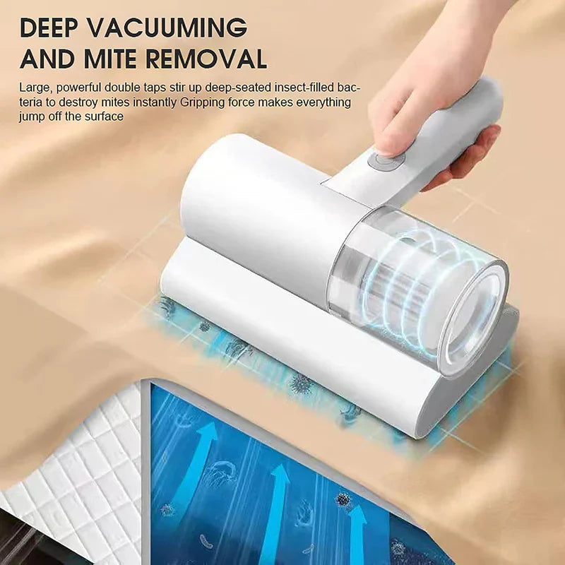 🔥 Smart & Heavy Duty Dust & Mite Vacuum Cleaner – Powerful Handheld Cleaning