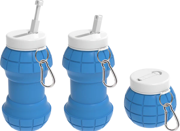 Portable Travel Bidet 550ml – Foldable, Soft Silicone Bottle