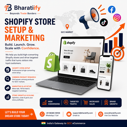 Build, Launch & Grow Your E-commerce Business with Bharatiify