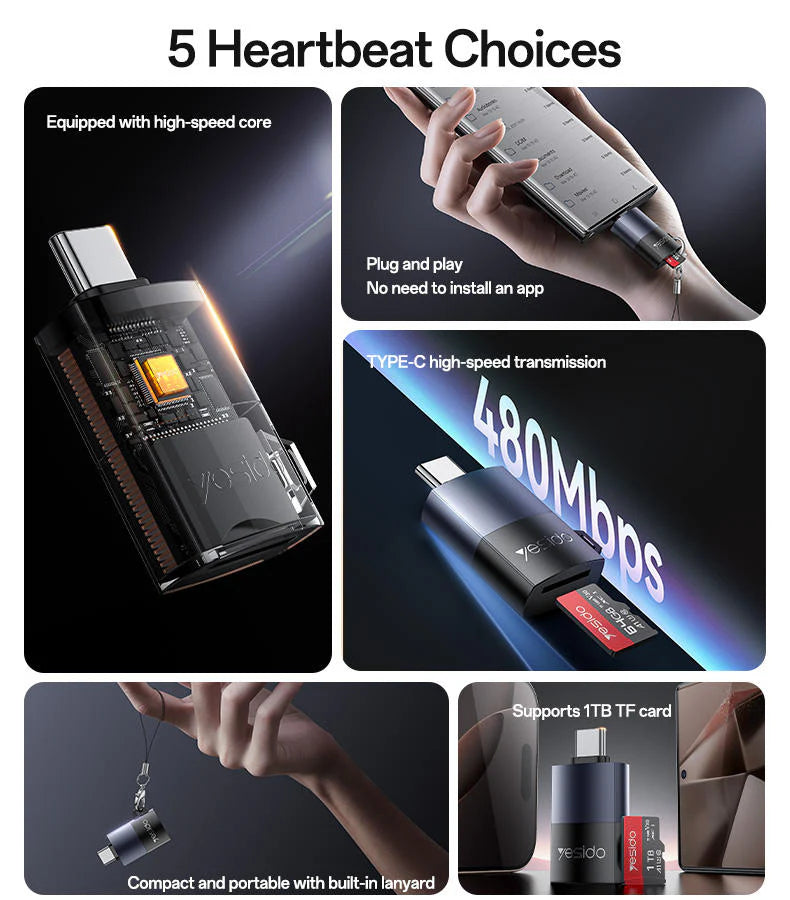 Type-C Card Reader