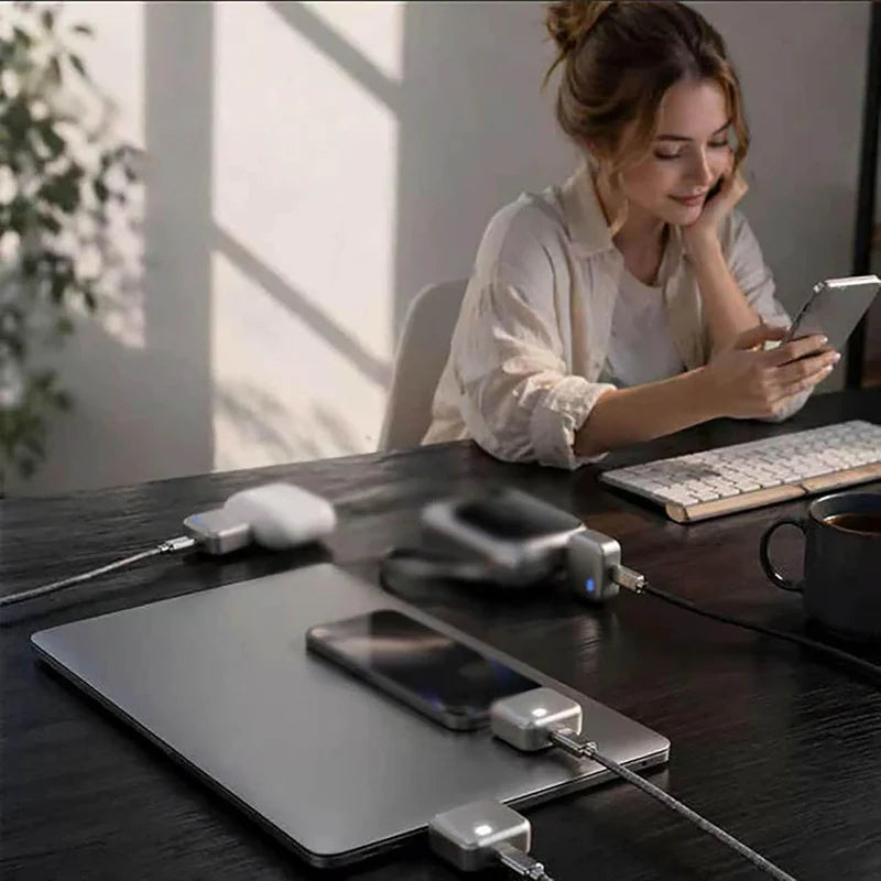 Mini USB-C Power Adapter
