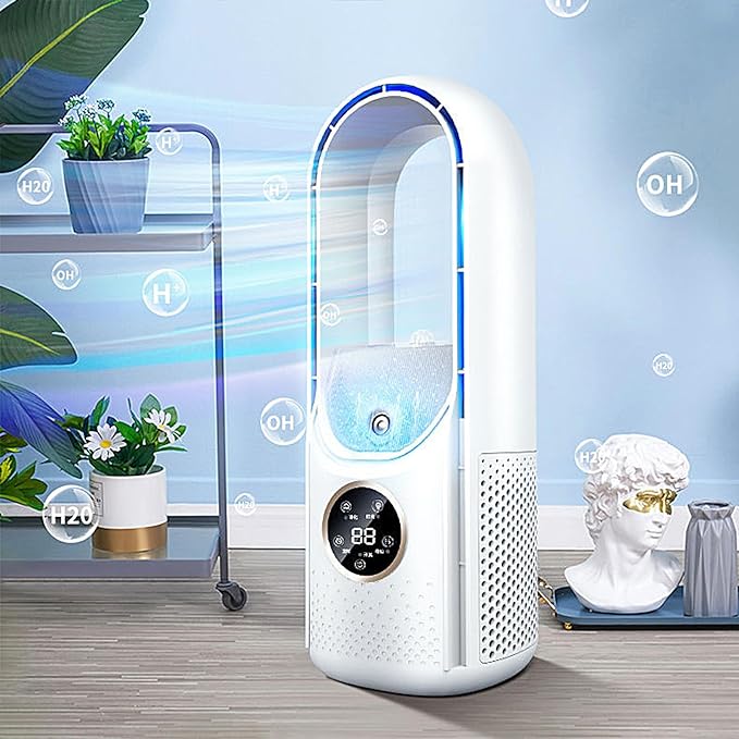 Portable Rechargeable Bladeless Air Fan