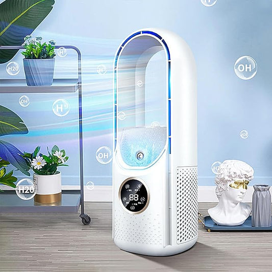 Portable Rechargeable Bladeless Air Fan