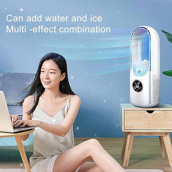 Portable Rechargeable Bladeless Air Fan