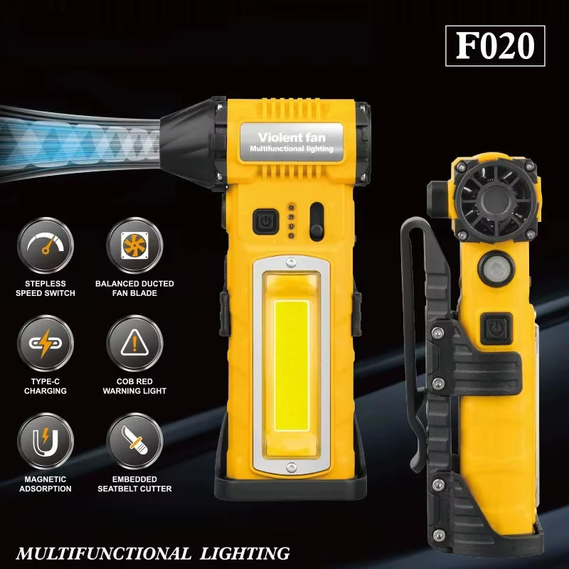 Multifunctional Jet Fan Light